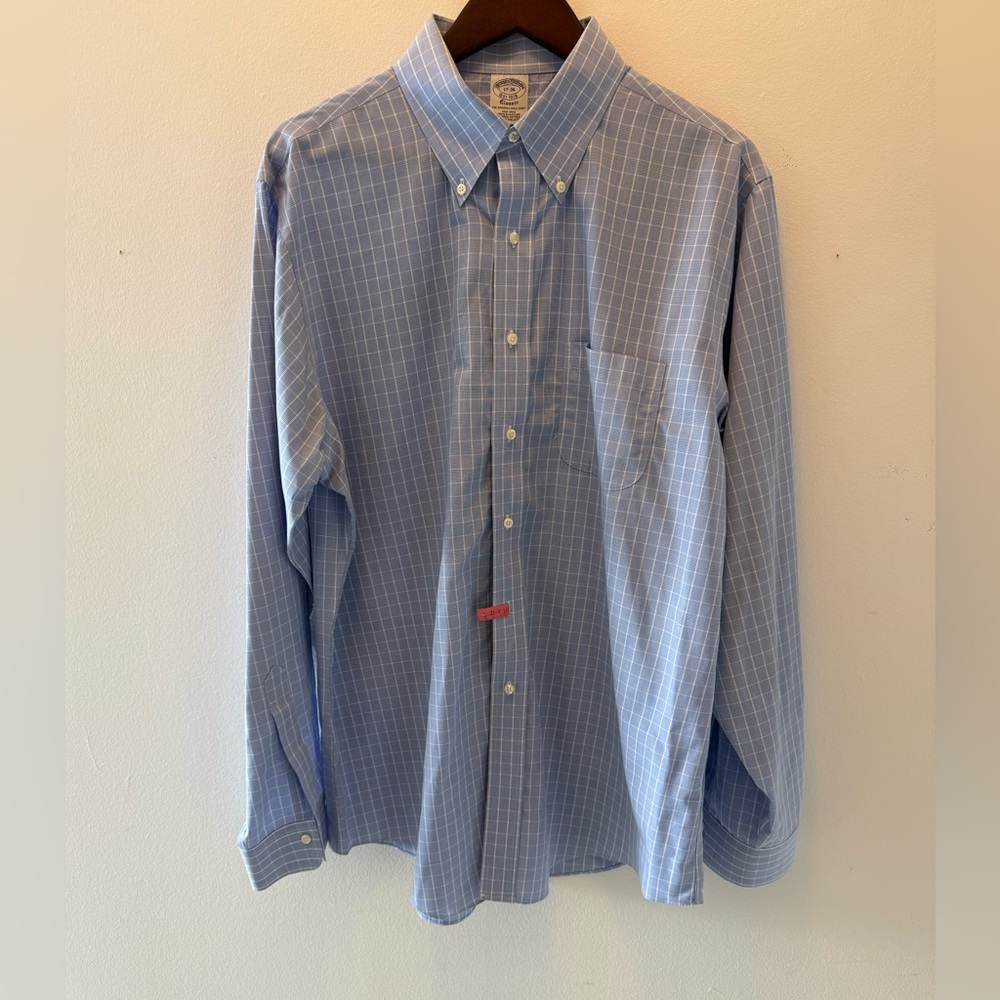 Brooks Brothers classic button down non-iron cotton shirt